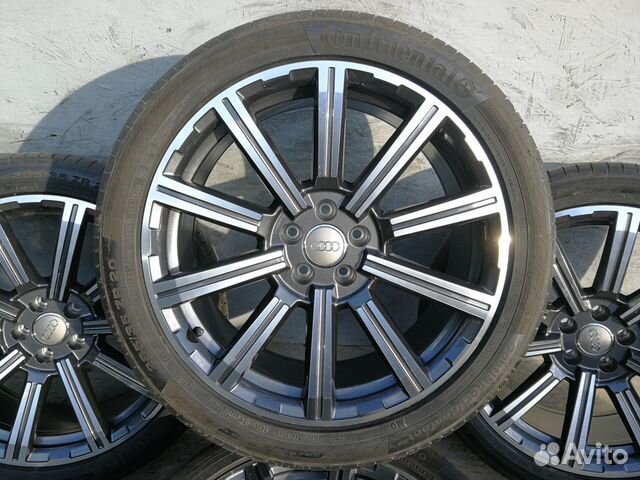 Новые колеса на Audi Q7 new A8 R20 Новые колеса на Audi Q7 new A8 R20