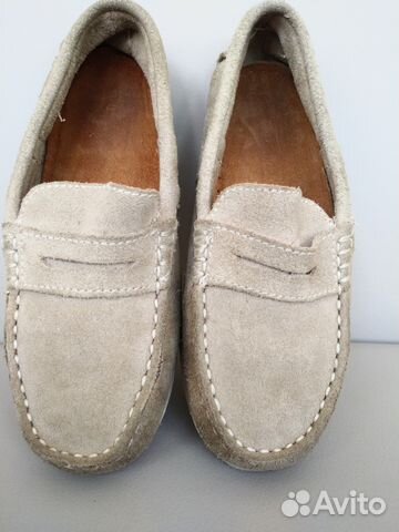 Мокасины Zara, бежевые, р.28