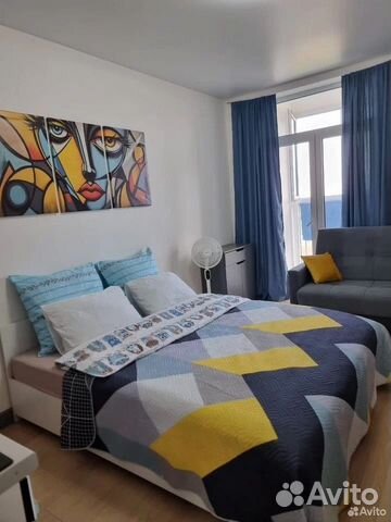 

Квартира-студия, 27 м², 2 кровати