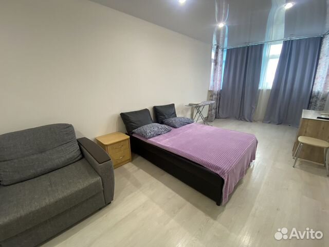 

1-к. квартира, 45 м², 2 кровати