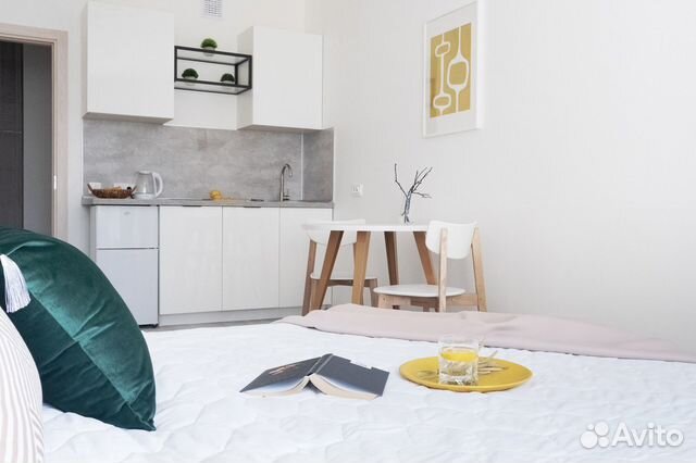 

Квартира-студия, 26 м², 1 кровать
