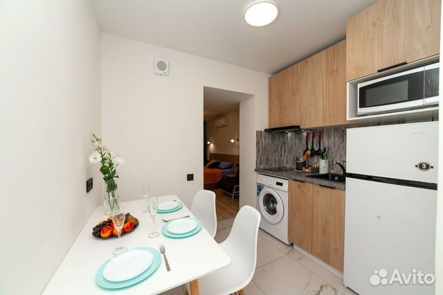 

Квартира-студия, 30 м², 2 кровати