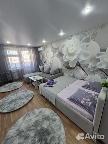

1-к. квартира, 46 м², 2 кровати