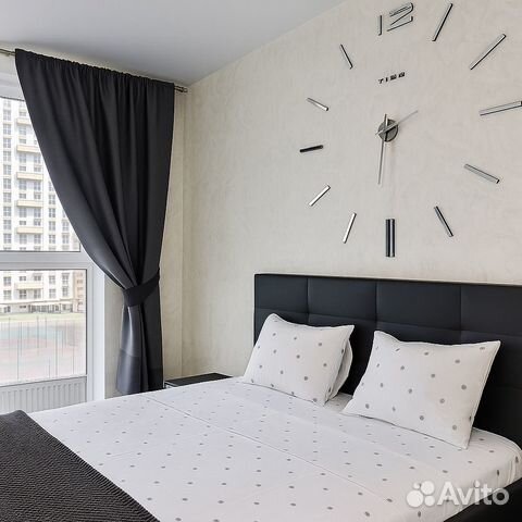 

1-к. квартира, 42 м², 2 кровати