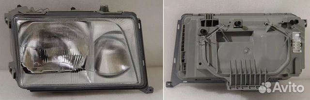 Фара левая и правая для Мерседес В124/Е124 (85-95) Фара левая и правая для Мерседес В124/Е124 (85-95)