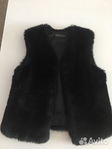 Жилет из искусственного меха Benetton (для девочки