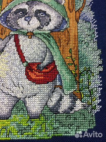 Картина вышитая крестом 