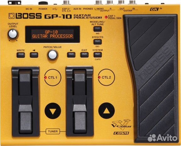 Boss GP-10 и GP-10GK новые Boss GP-10 и GP-10GK новые