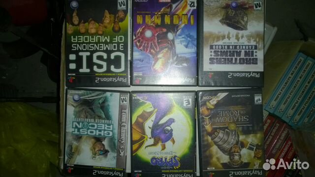 Игры для PS2 X BOX 360