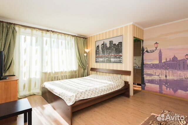 

1-к. квартира, 34 м², 1 кровать