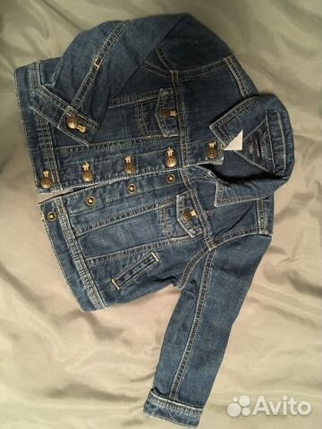 Куртка джинсовая на 2 года Куртка джинсовая на 2 года