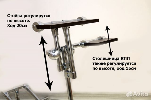 Стойка для руля и педалей чертеж