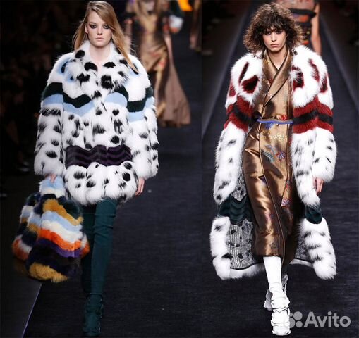 Шуба Италия лиса-норка