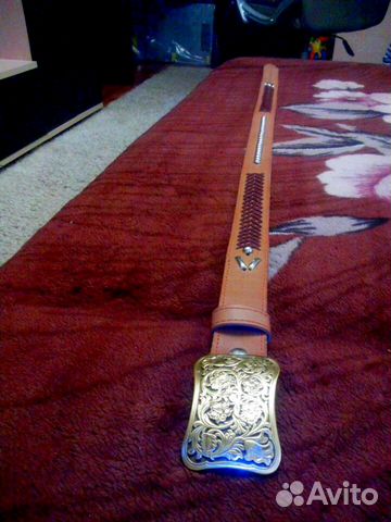 Ремень кожаный на заказ