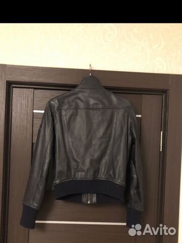 Кожаная куртка 38 размер Манго