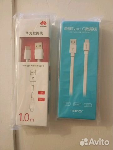 Новый оригинальный USB-USB Type-C, Honor, Huawei