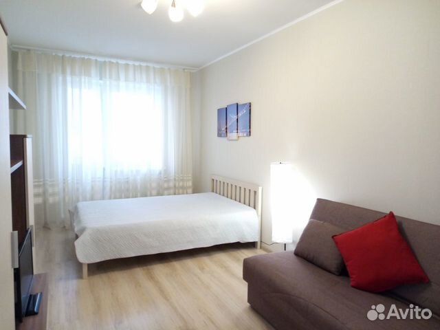 

1-к. квартира, 38 м², 3 кровати