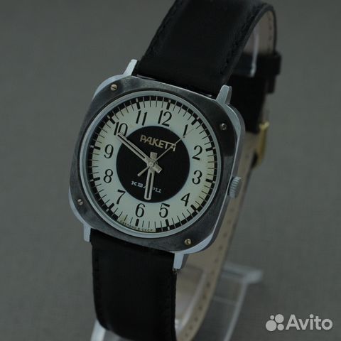 Ракета Кварц кварцевые мужские часы СССР в