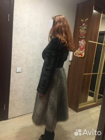Шуба из искусственного меха