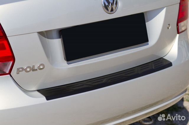 Накладка на бампер VW Polo 5 (09+) RA
