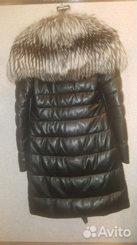 Кожаное пальто зимнее новое Кожаное пальто зимнее новое