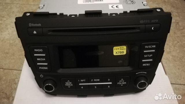 Автомагнитола штатная для киа соренто