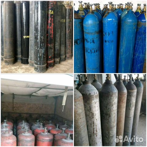 Баллоны, Заправка (кислород, углекислота, пропан