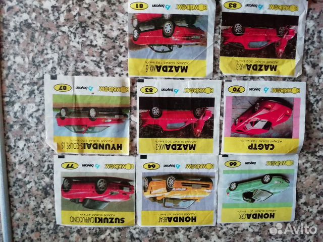 Вкладыши бомбибом