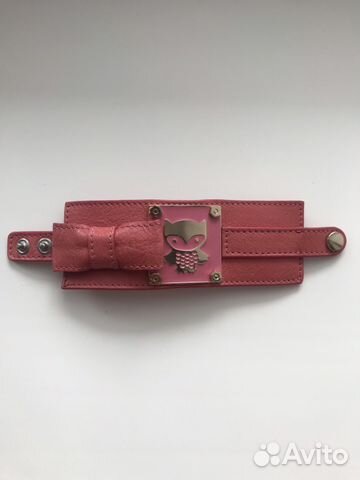 Кожаный браслет Red Valentino Кожаный браслет Red Valentino