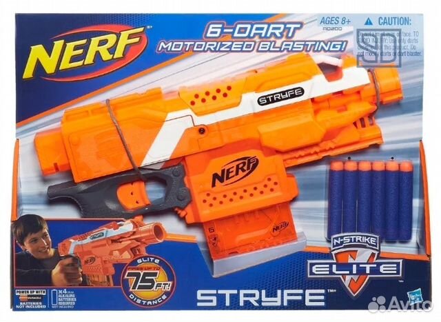 Бластер Nerf Элит Страйф A0200 Бластер Nerf Элит Страйф A0200
