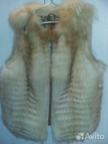 Жилет рыжая лиса