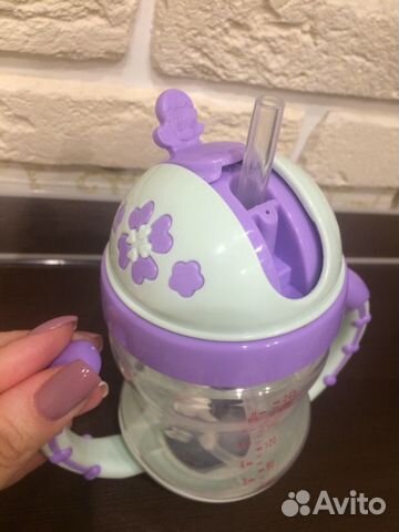 Поильник с трубочкой Поильник с трубочкой