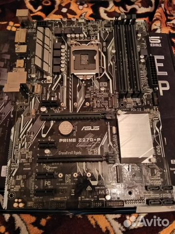 Asus Prime Z270-P материнская плата Asus Prime Z270-P материнская плата