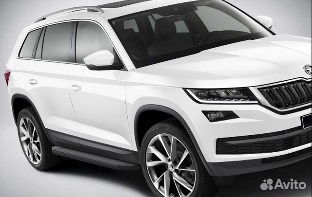 Пороги Skoda Kodiaq 2017