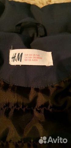Куртка на мальчика H&M 128см