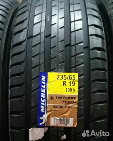 Новые Michelin Latitude Sport 3 235/65 R19 109 V Новые Michelin Latitude Sport 3 235/65 R19 109 V