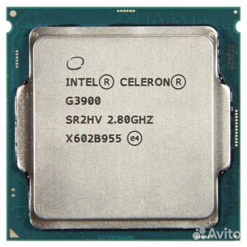 Intel Celeron G3900 Skylake - 2800MHz, LGA1151