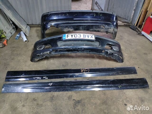 Комплект М-тех бамперов BMW E46 седан