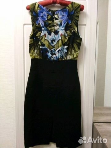 Платье комбинированное Платье комбинированное