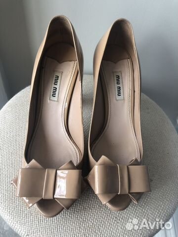 Туфли Miu Miu Prada оригинал новые 37.5
