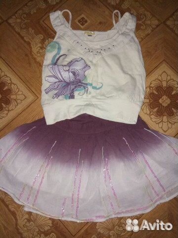 Летние вещи на девочку 5-6 лет
