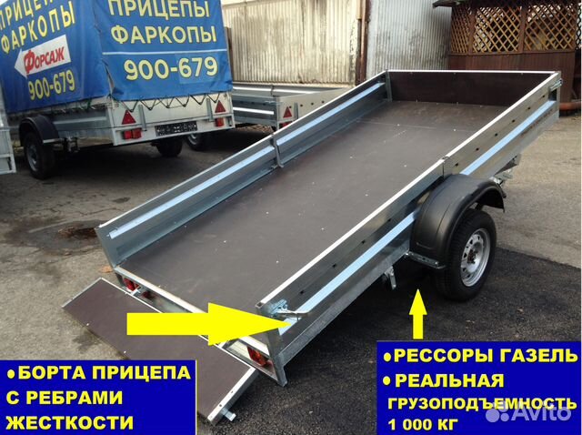 Прицеп Бортовой Самосвал Прицеп Бортовой Самосвал