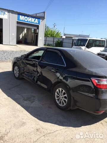 Toyota Camry 2.0 AT, 2016, битый, 62 000 км