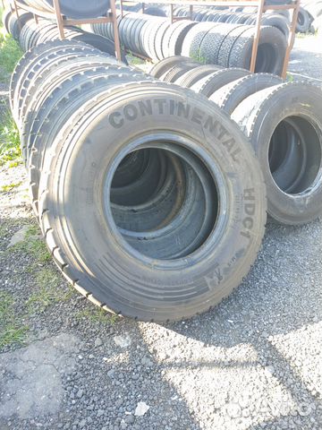 Грузовая шина бу 325 95R24 continental HDC1, 13мм Грузовая шина бу 325 95R24 continental HDC1, 13мм