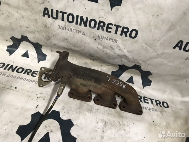 Коллектор выпускной левый Ауди. А6. С6. 3.2