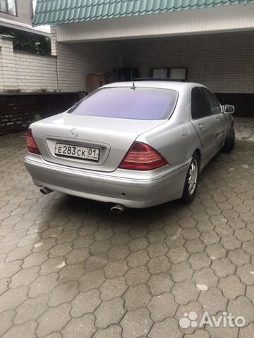 Mercedes-Benz S-класс 5.0 AT, 1999, 303 000 км