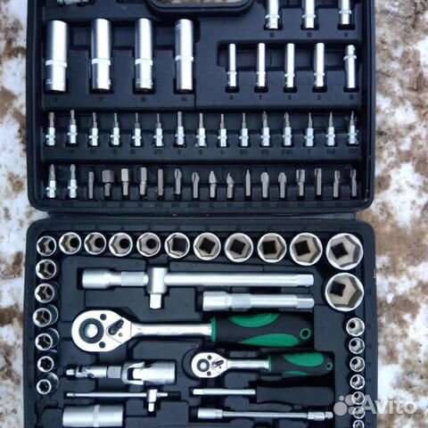Новый набор инструментов Сервис ключ 94 предмета