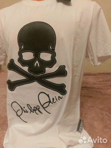 Эксклюзивная футболка Philipp Plein унисекс