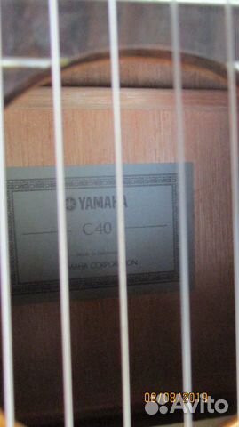 Гитара yamaha C40