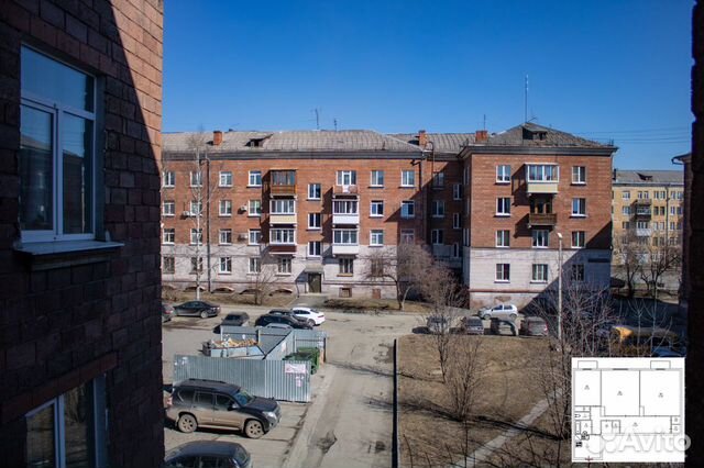3-к квартира, 90.9 м², 3/4 эт.